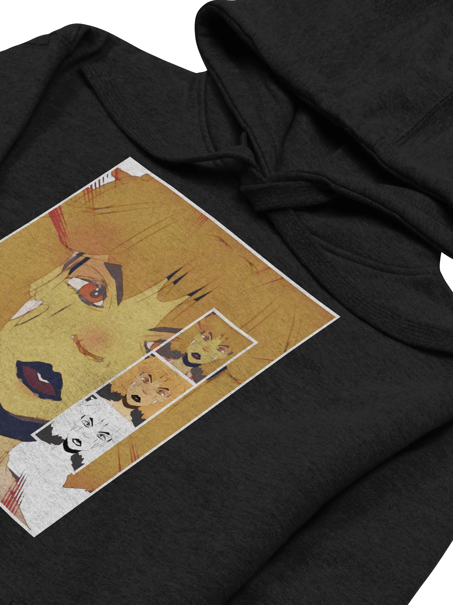 Yellow Blush Anime Character Premium Hoodie product image (6)