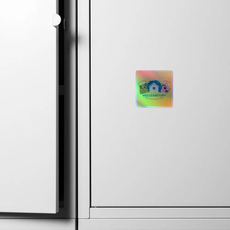 WECLEANSTUFF Holographic Sticker product image (6)