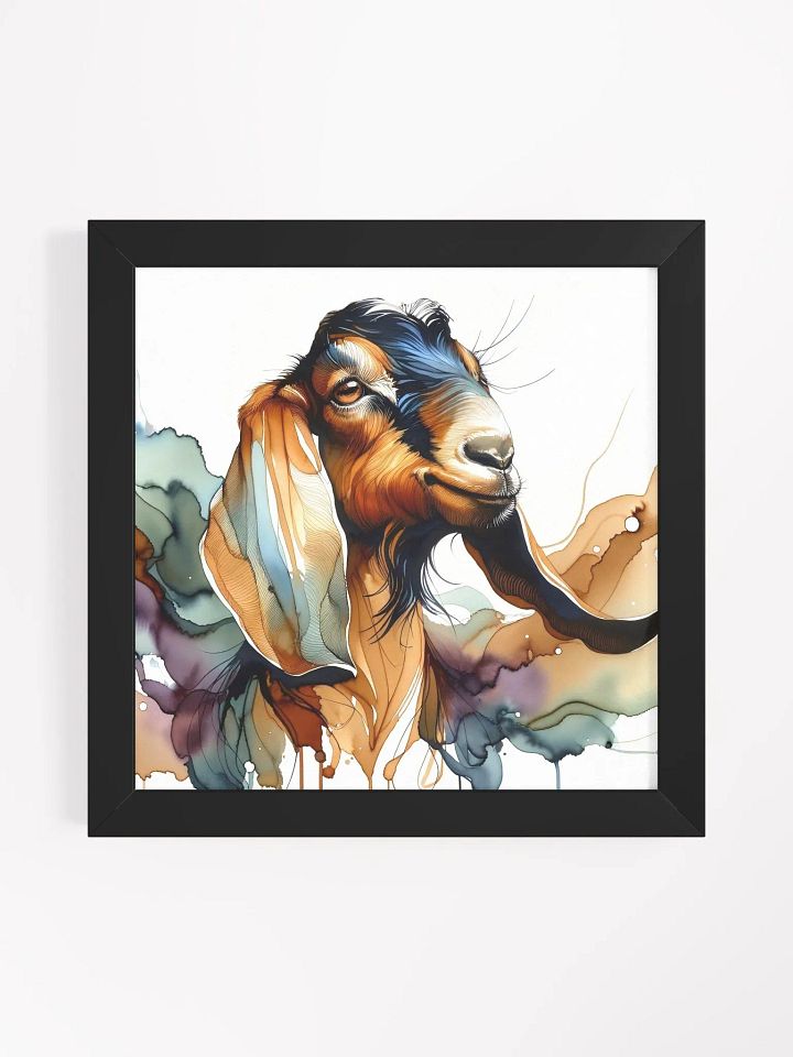 Beautiful Nubian in alcohol inks product image (1)
