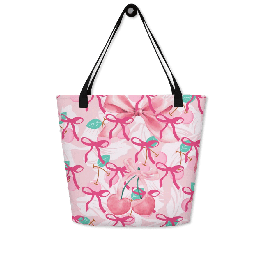 Whimsical Charm All-Over Tote Bag for feminine ladies and girls product image (5)