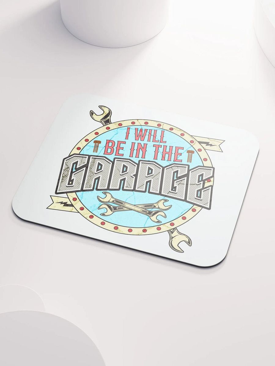 I Will Be In The Garage Vibes Mouse Pad product image (3)