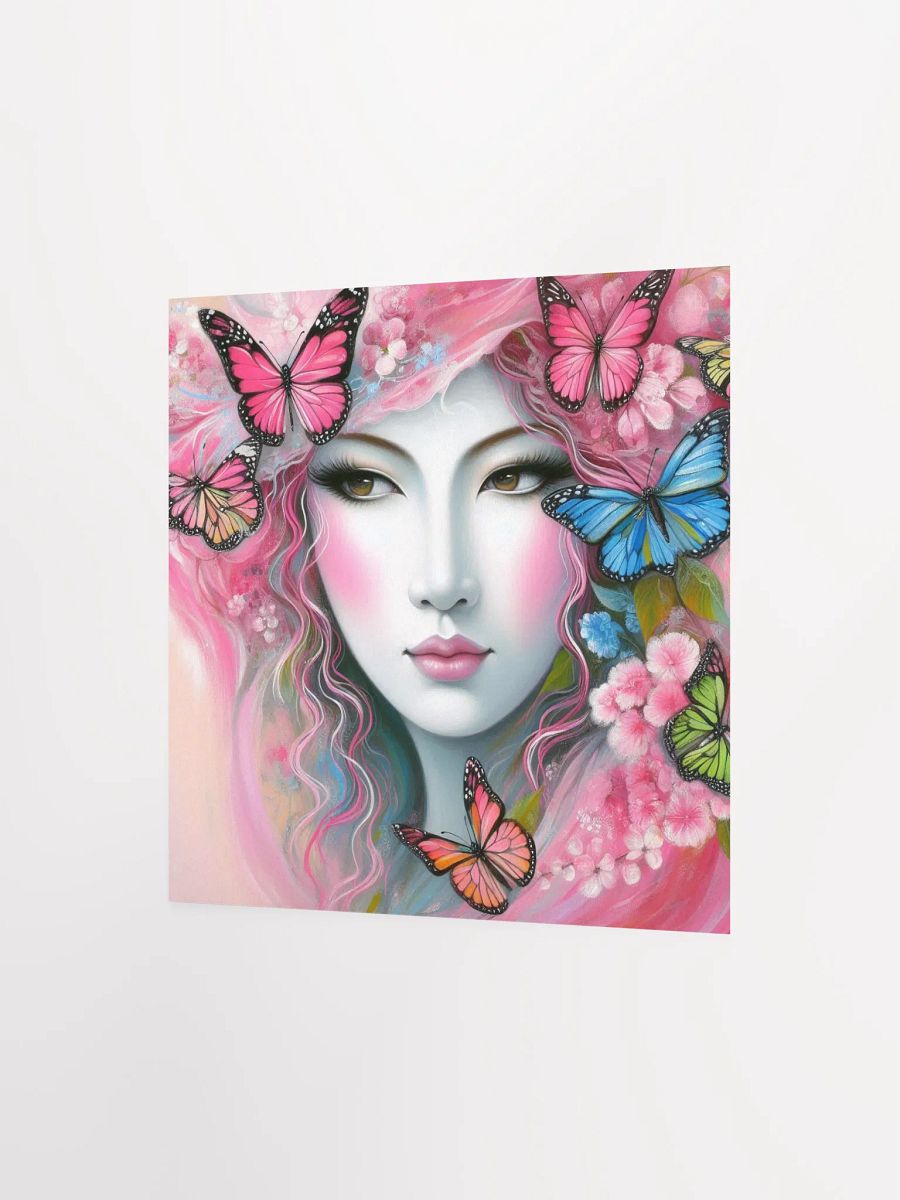 Woman and Butterflies Poster product image (2)
