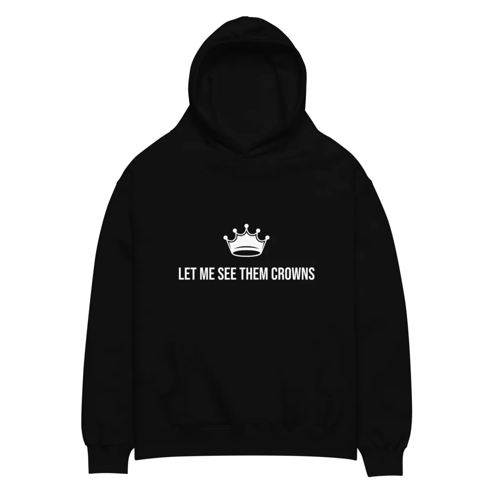 Crowned Cross Oversized Hoodie product image (2)