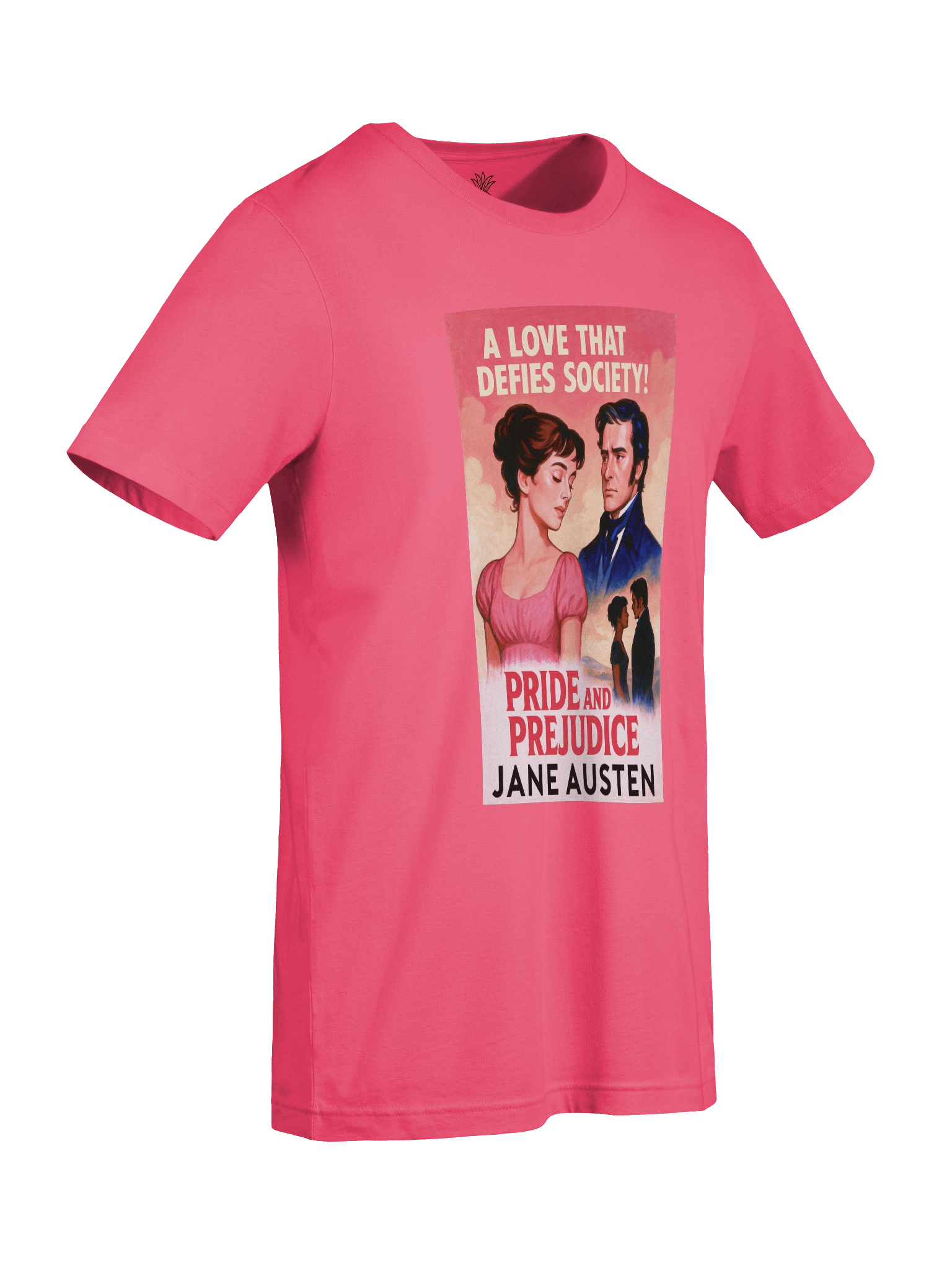 "Pride and Prejudice" 1950's Faux Retro Film Poster Jane Austen Unisex T-Shirt product image (94)