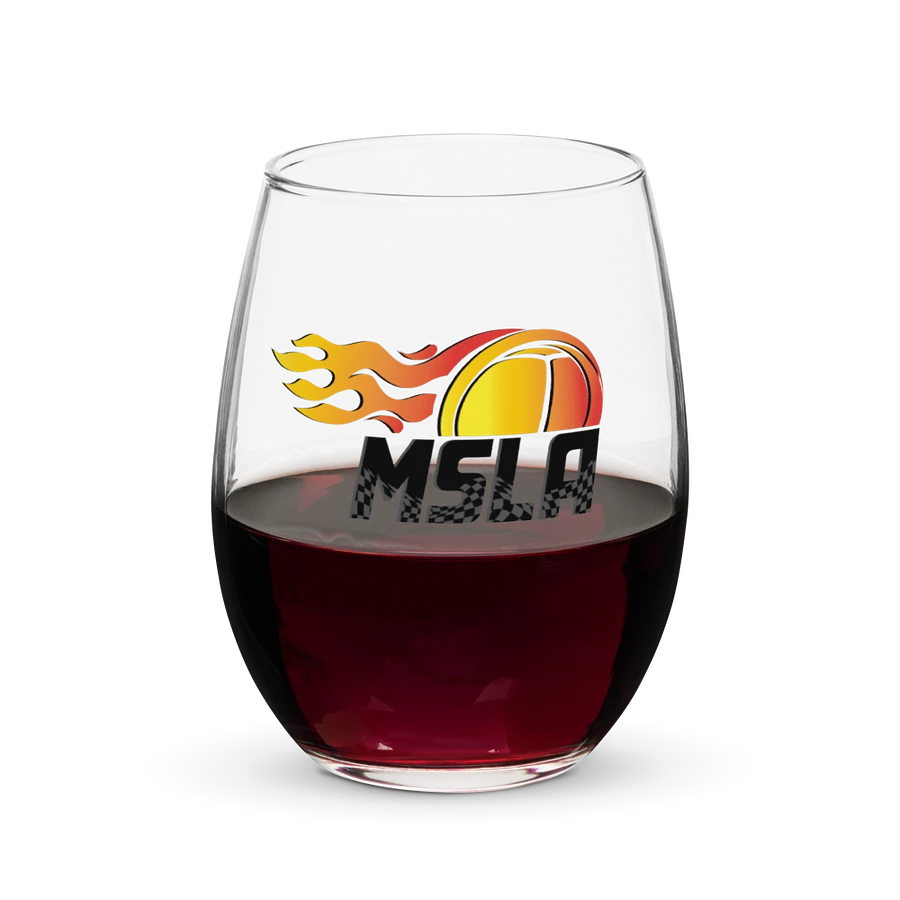 MSLA Logo Stemless Wine Glass product image (3)