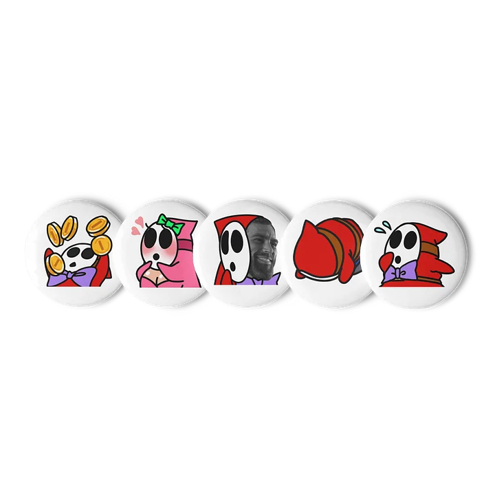 Partychads Emote Pins product image (1)