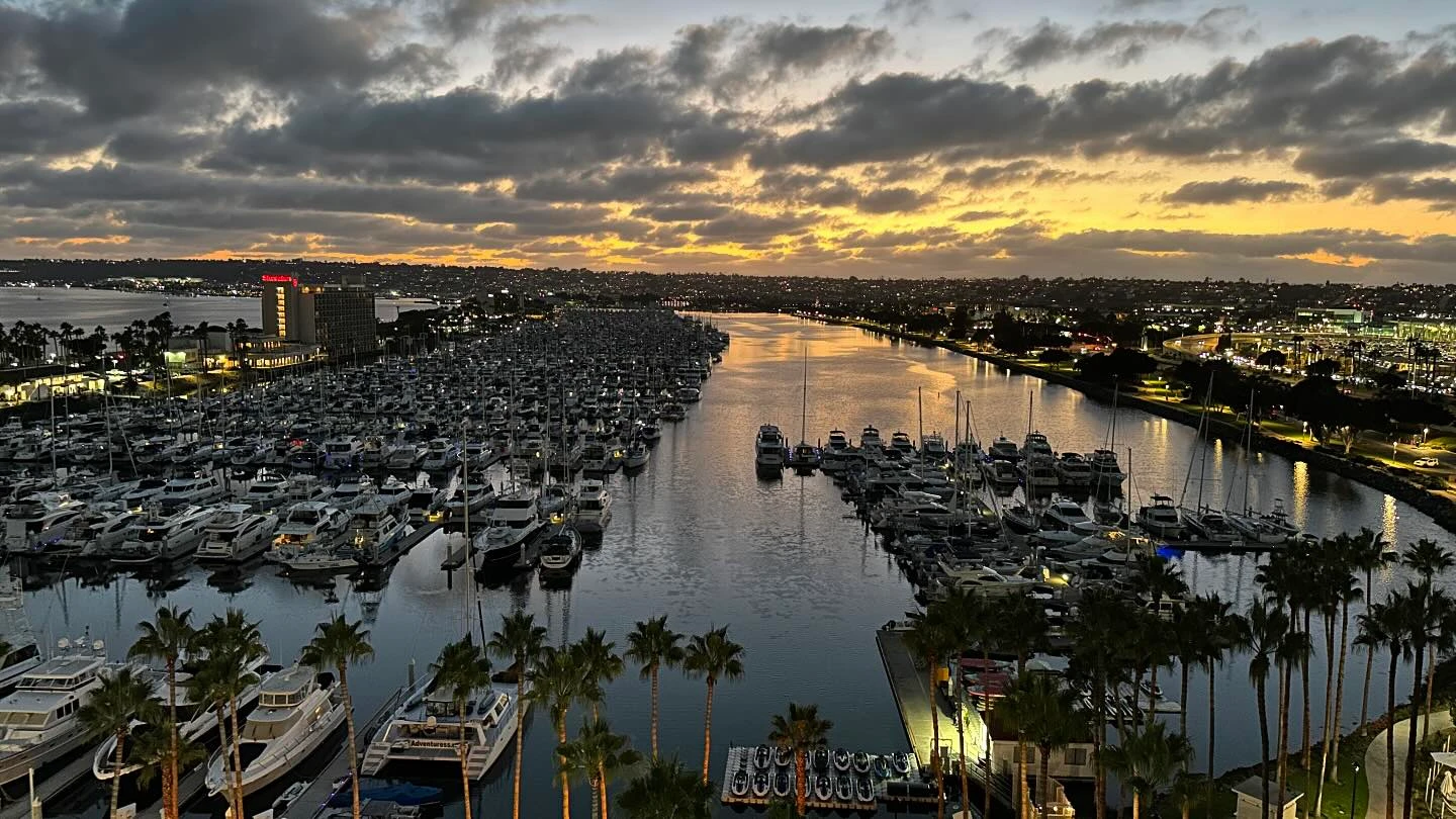 Good night from San Diego and the @sheratonsd