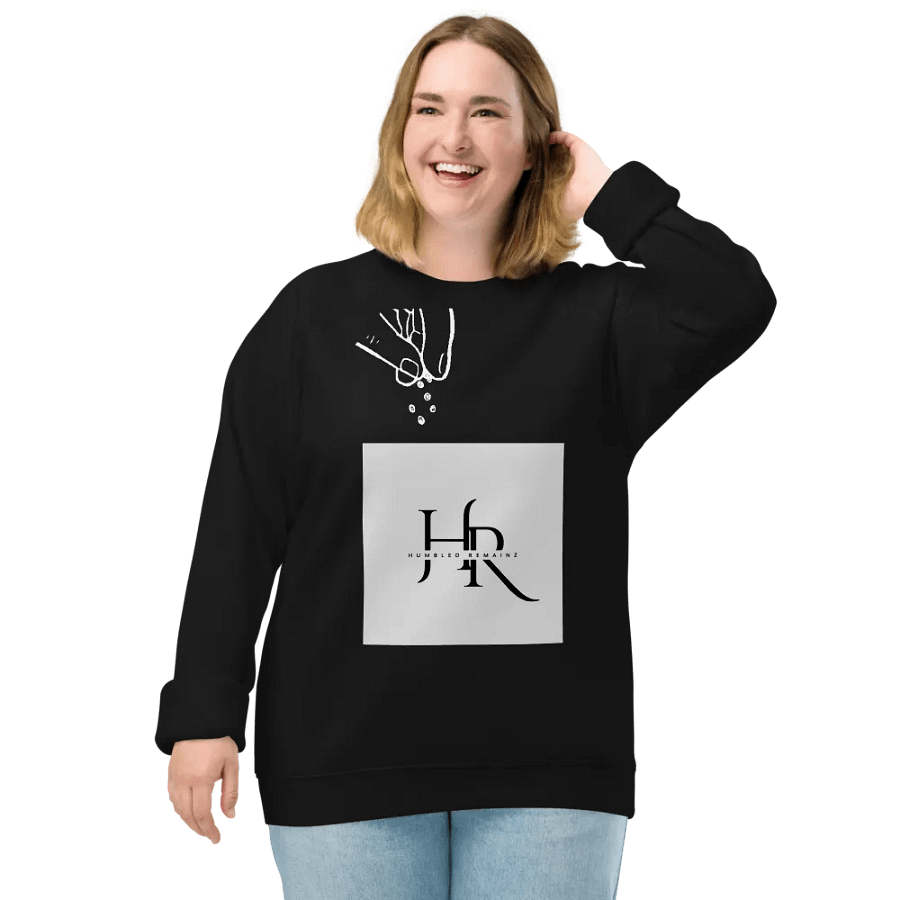 Humbled Remainz Release Unisex Organic Sweatshirt product image (4)
