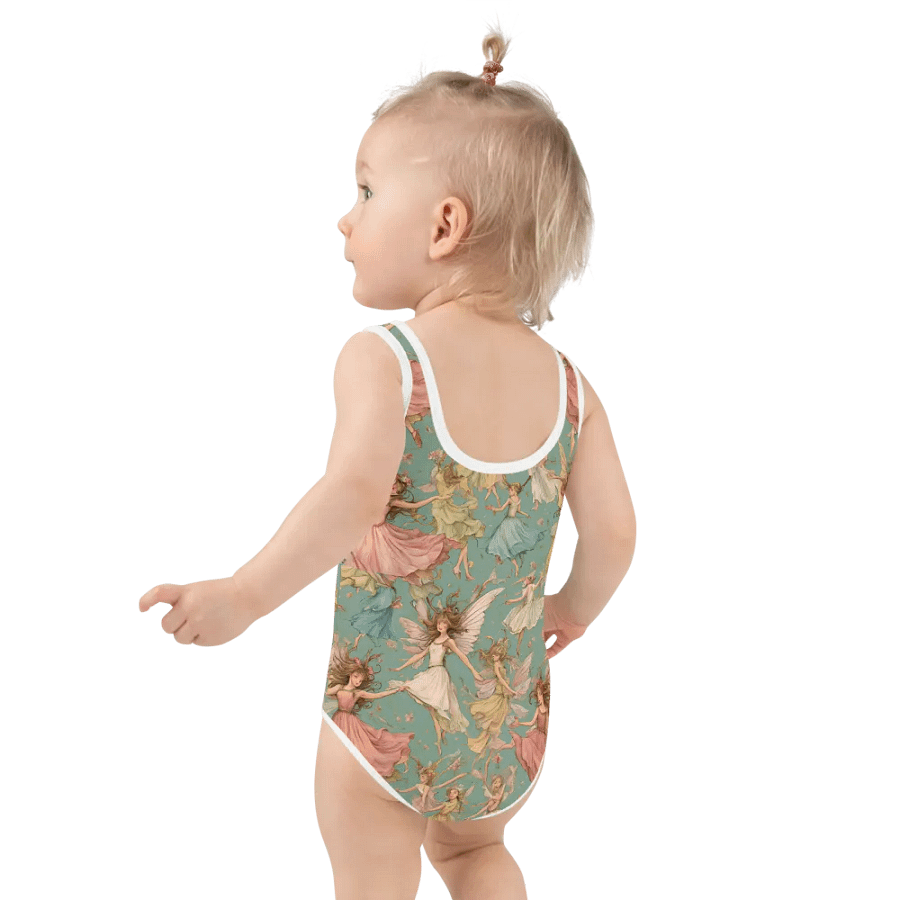 Enchanting Fairies All-Over Print Kids Swimsuit product image (3)