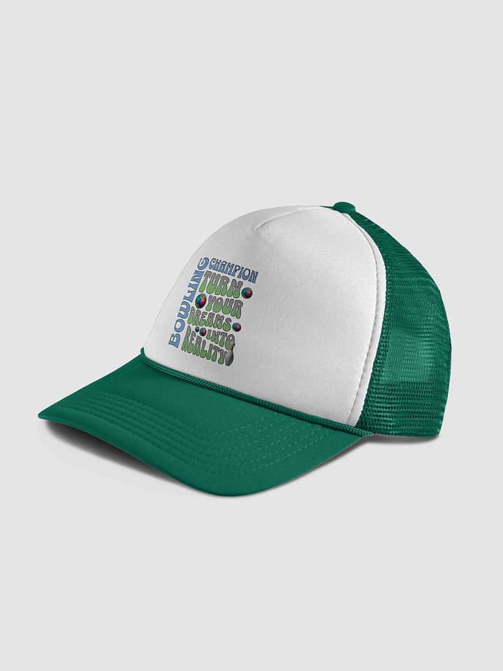 Champion Turn Your Dreams Into Reality Bowling Champion Trucker Hat product image (6)