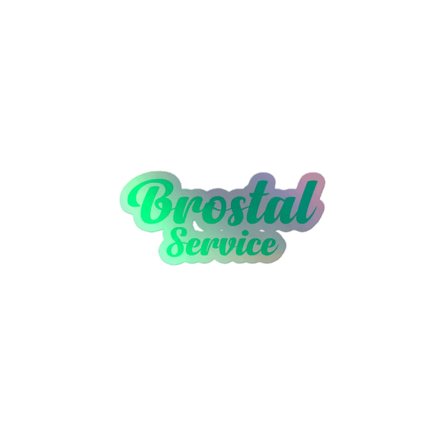 Bro's Holographic Sticker product image (1)