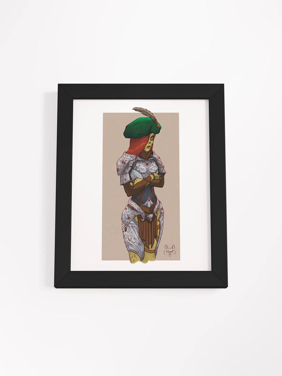 Framed Lae'zel Art Print product image (1)