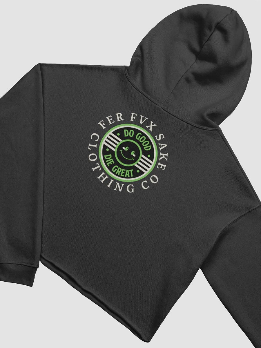 FFS Do Good Die Great Women's Cropped Hoodie product image (4)