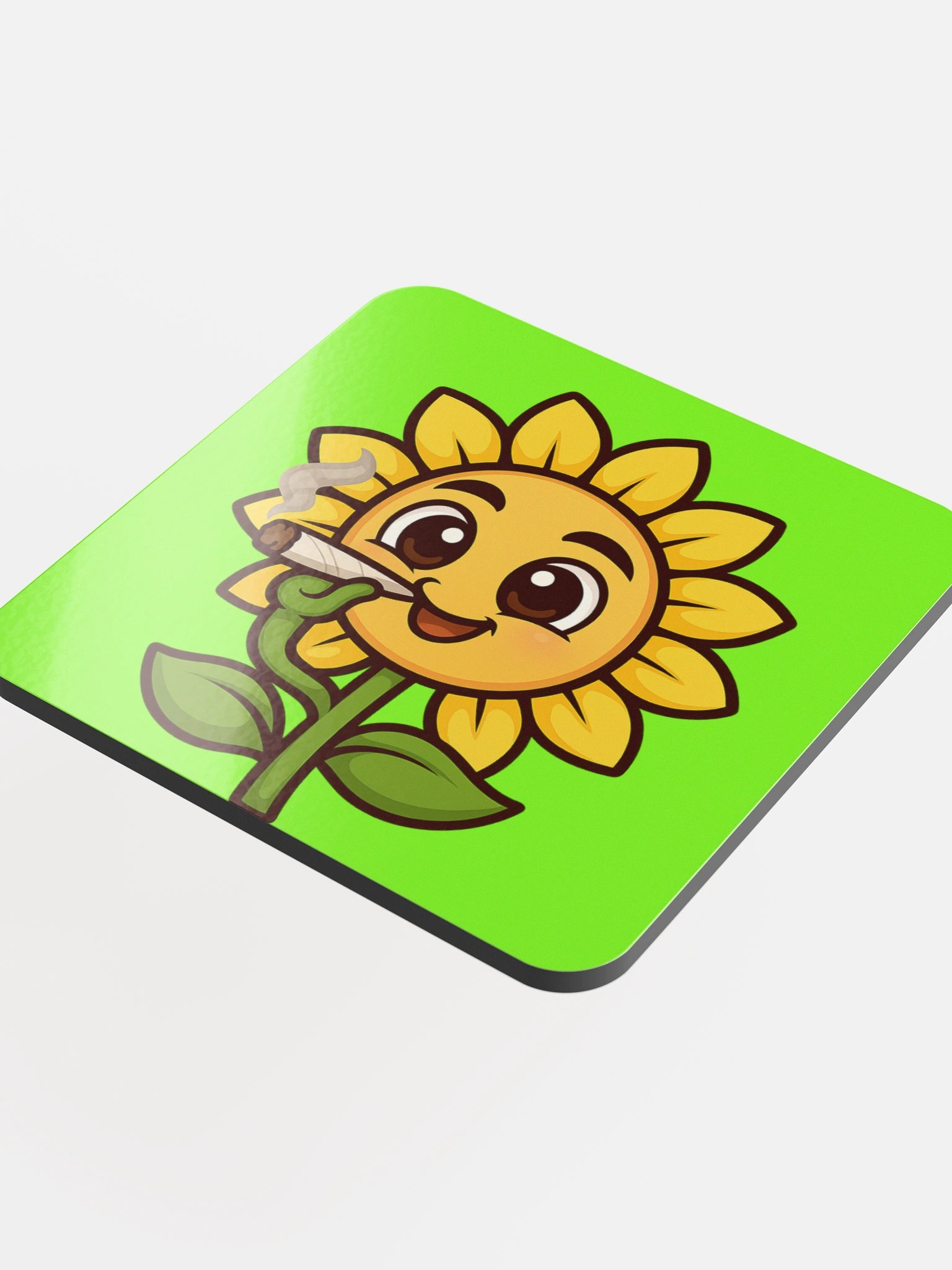 SMOKIE FLOWER cork coaster product image (4)