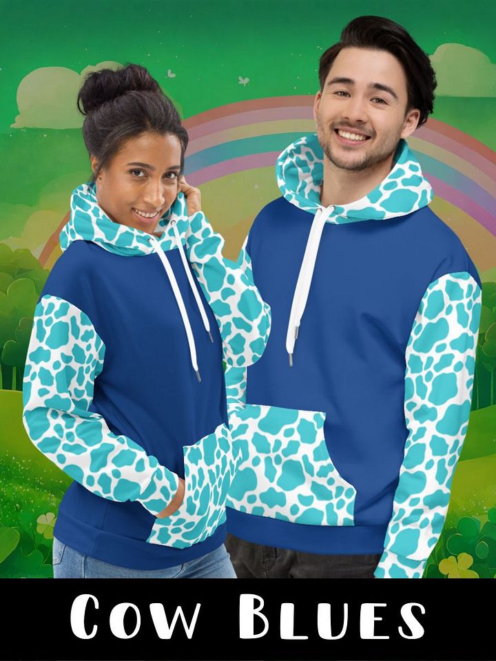 Cow BLUES Unique Hoodie product image (1)