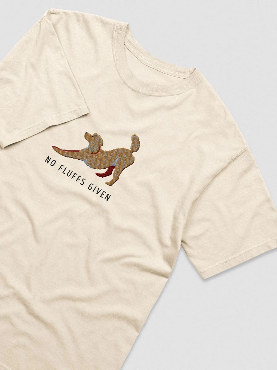 No Fluffs Given(2) T-Shirt(Embroidered) of a Standard Poodle product image (5)