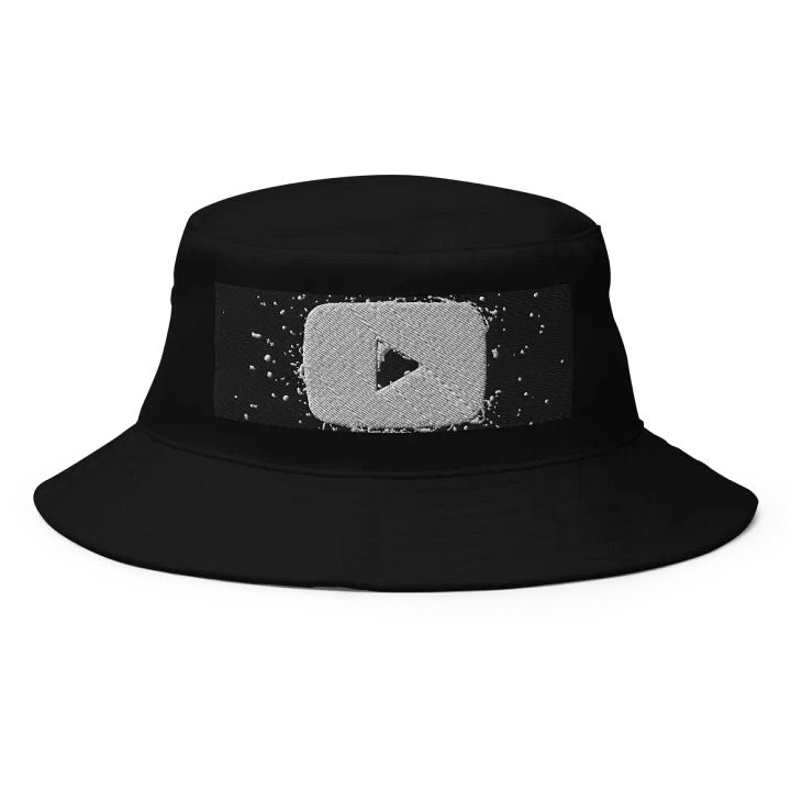 YouTube Bucket Hat 3D Embroidery product image (1)