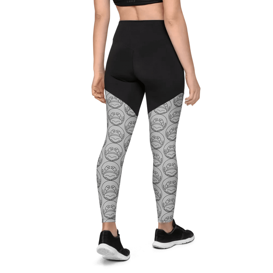 Cancer Dance All-Over Print Sports Leggings product image (7)