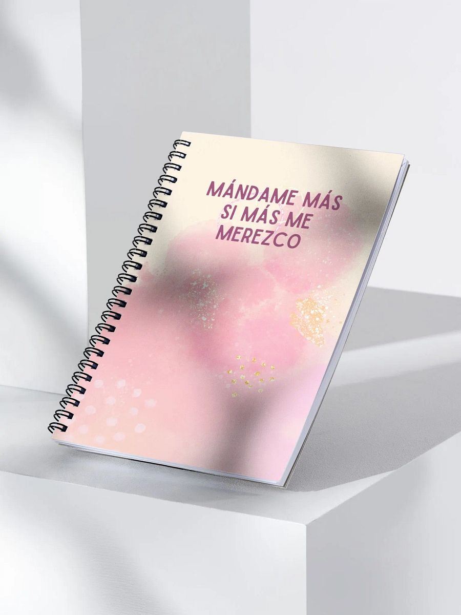 Libreta Mándame Más Si Más Me Merezco product image (3)
