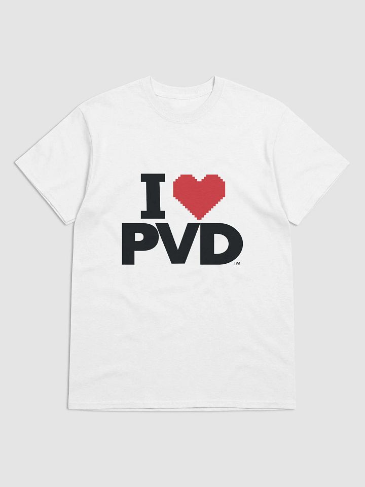 IHEARTPVD.COM | 8-BIT | WHITE TEE product image (1)