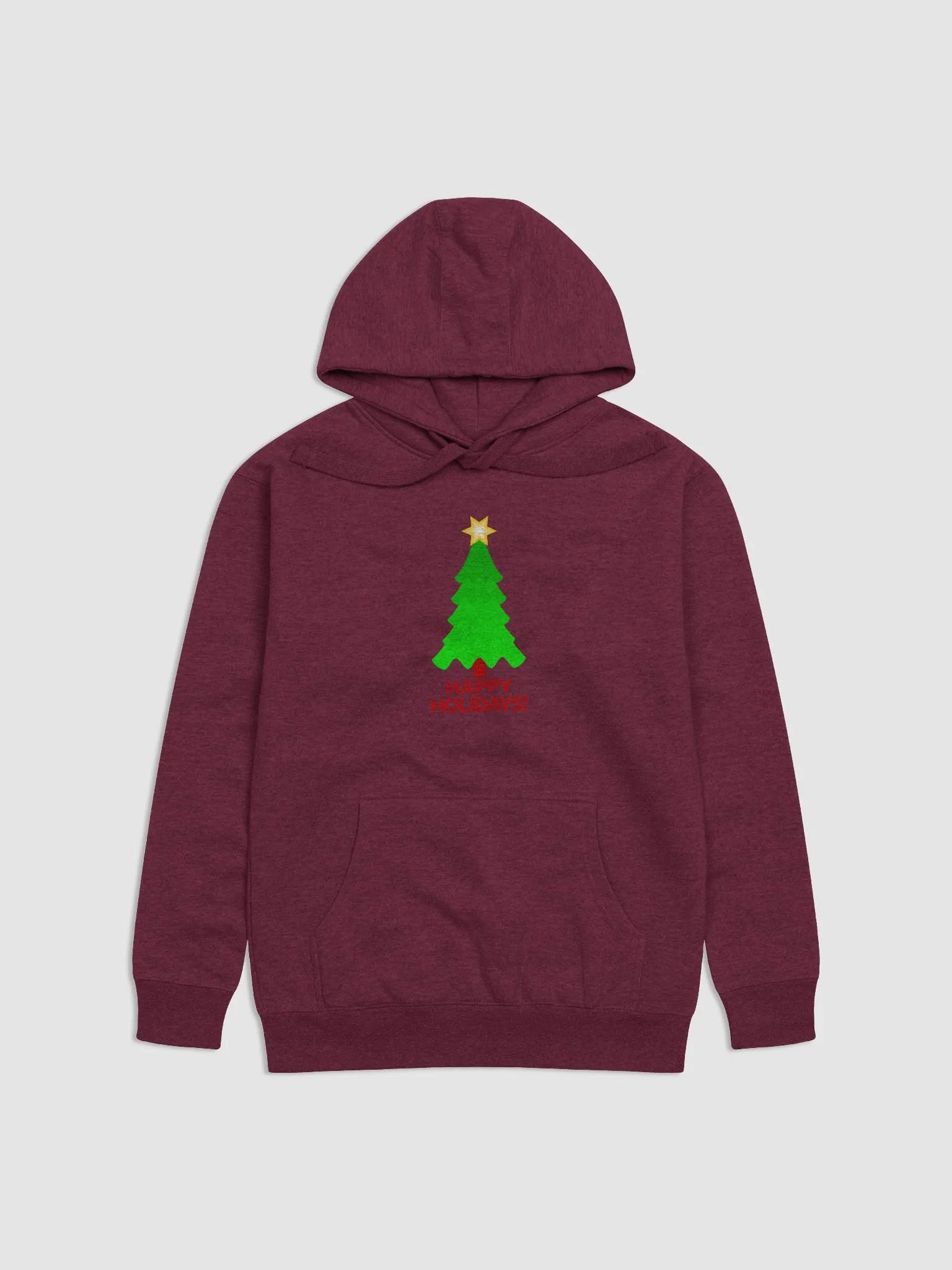 Christmas Tree With Bright Star Unisex Premium Hoodie product image (31)