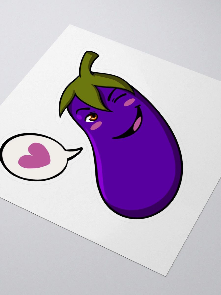 Eggplant Love Stickers product image (3)