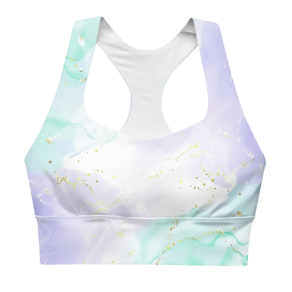 Ethereal Elegance Longline Sports Bra product image (4)