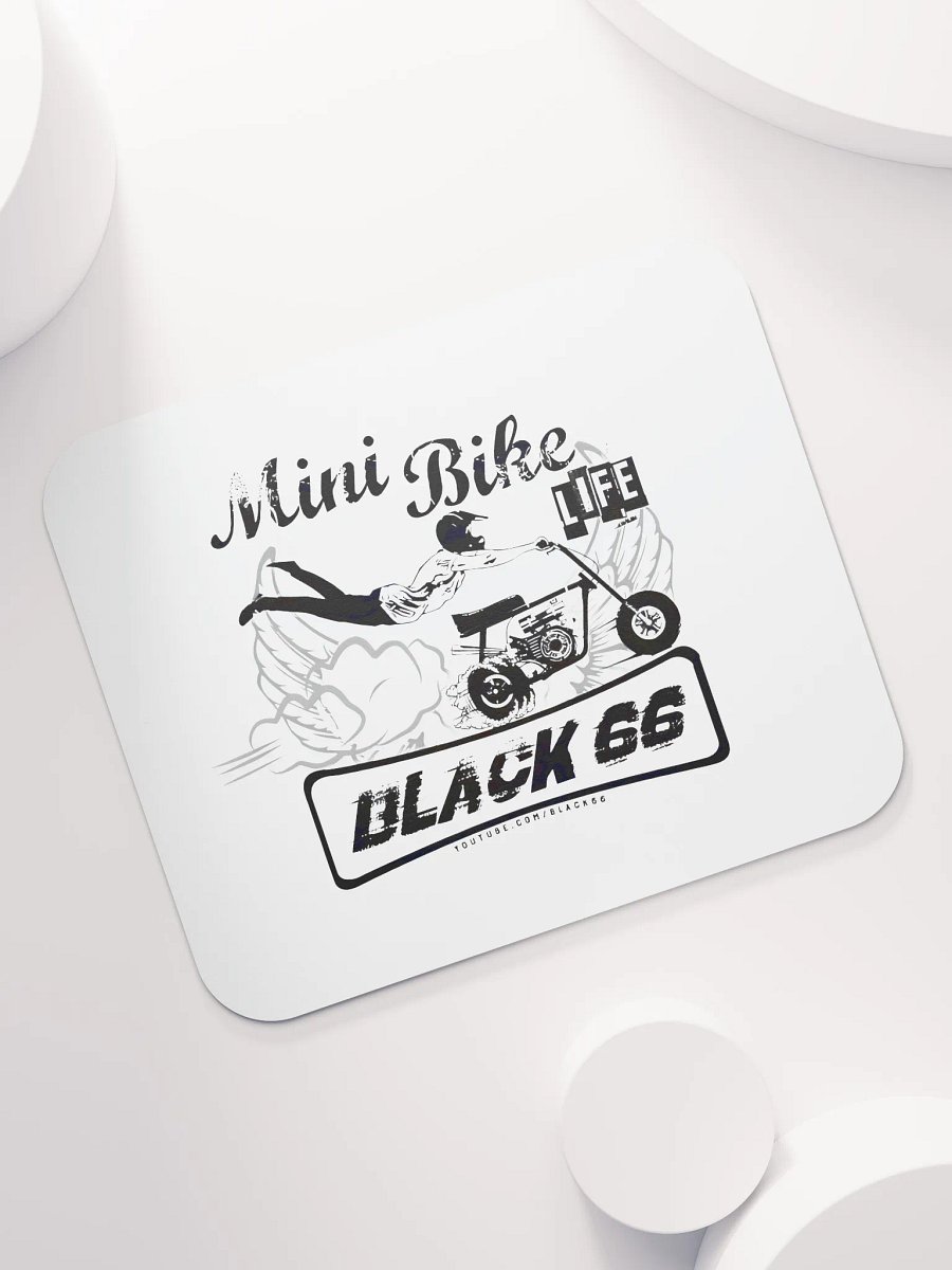 Black66 Mini Bike Life Mouse Pad product image (7)