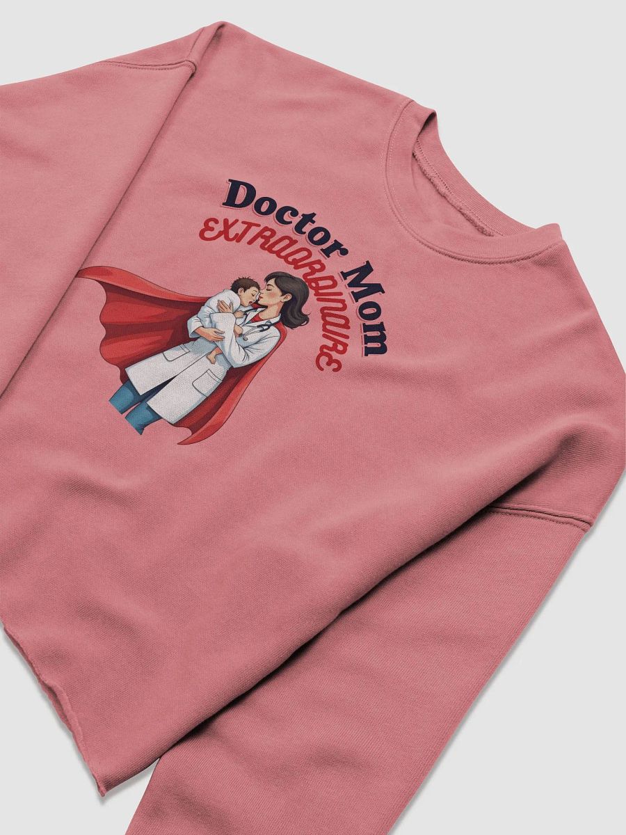 Doctor Mom EXTRAORDINAIRE Fleece Crop Sweatshirt product image (10)