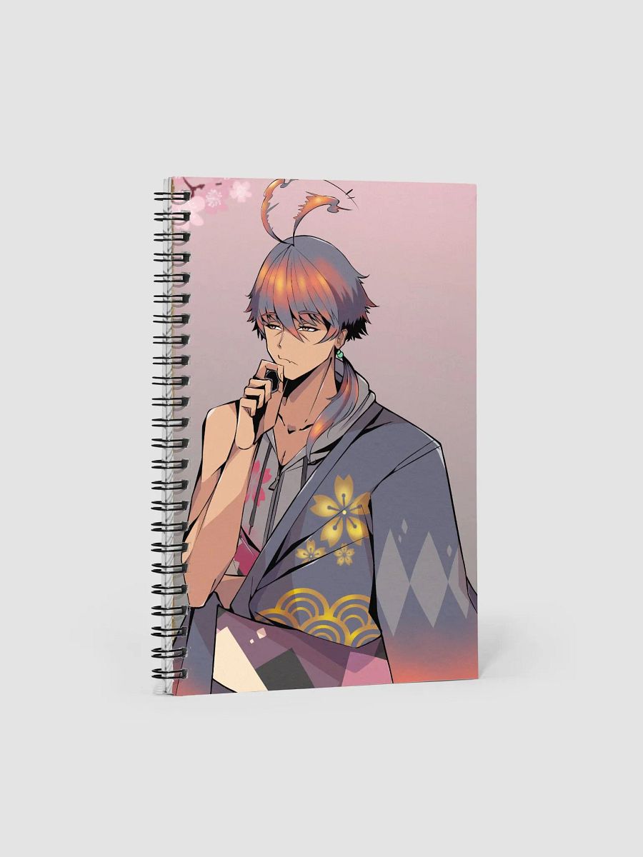 Big Brain Hiro - Spiral Notebook Ruled Line product image (1)