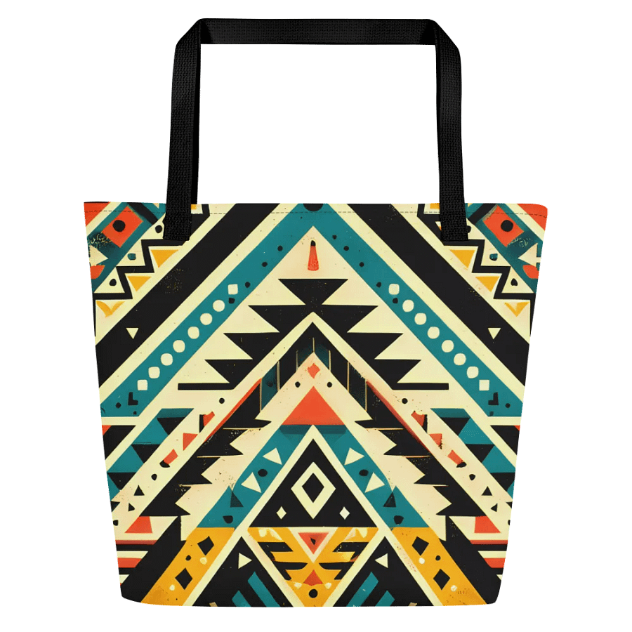 Premium Aztec Vibes Tribal Geometric Tote Bag product image (4)