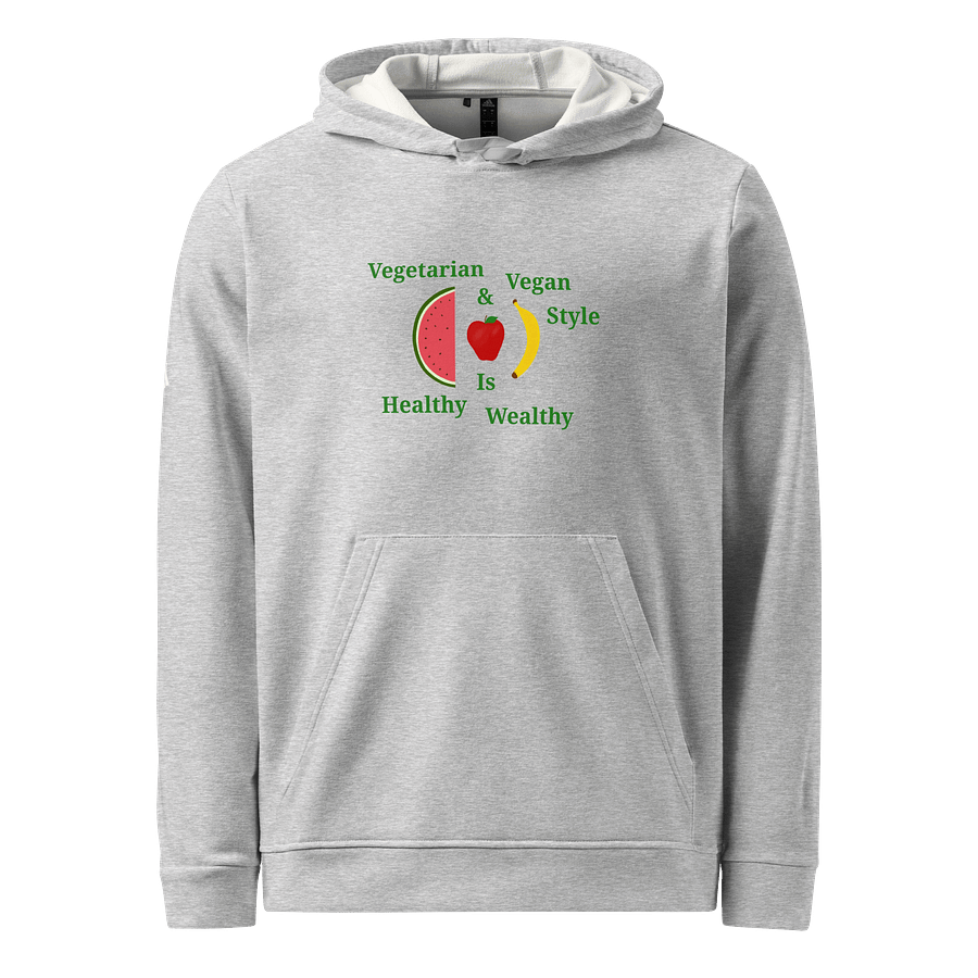 Healthy Wealthy Vegetarian Hoodie product image (1)