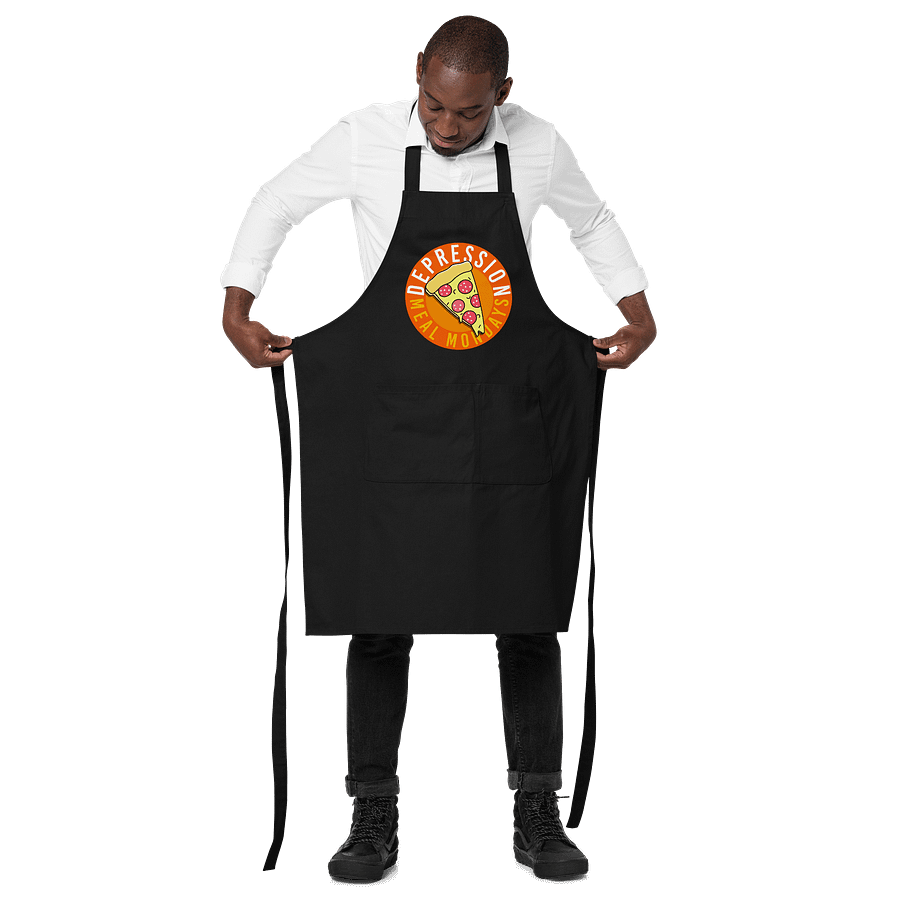 Depression Meal Mondays Logo Apron product image (2)