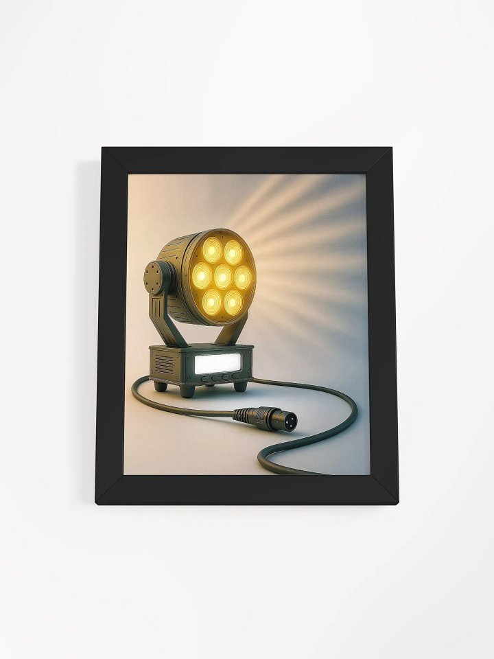 Theatrically Jerry: "Amber Ray's" Moving Head Wash Light Fine Art Print product image (5)