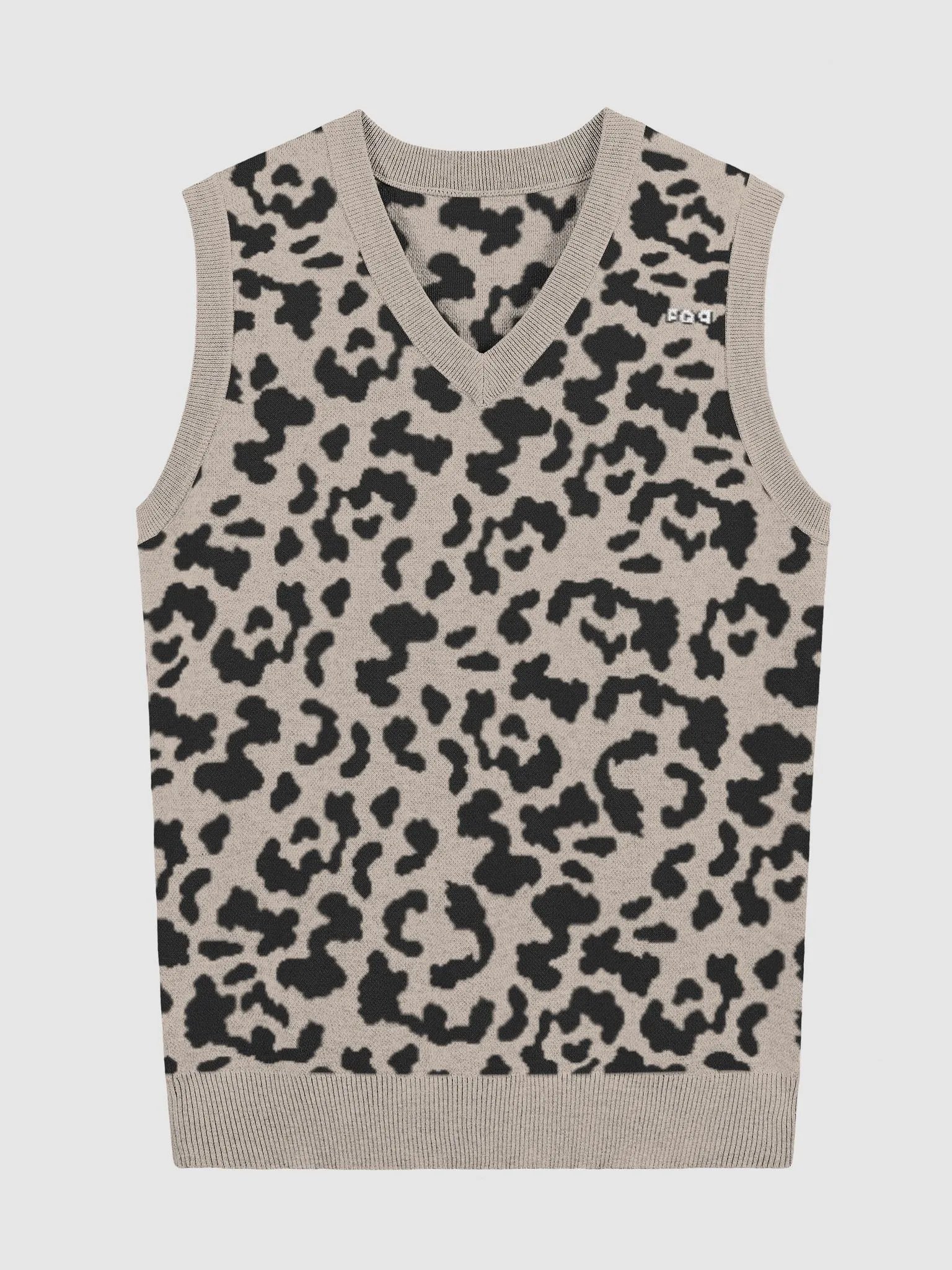 Knitted V-Neck Vest product image (1)