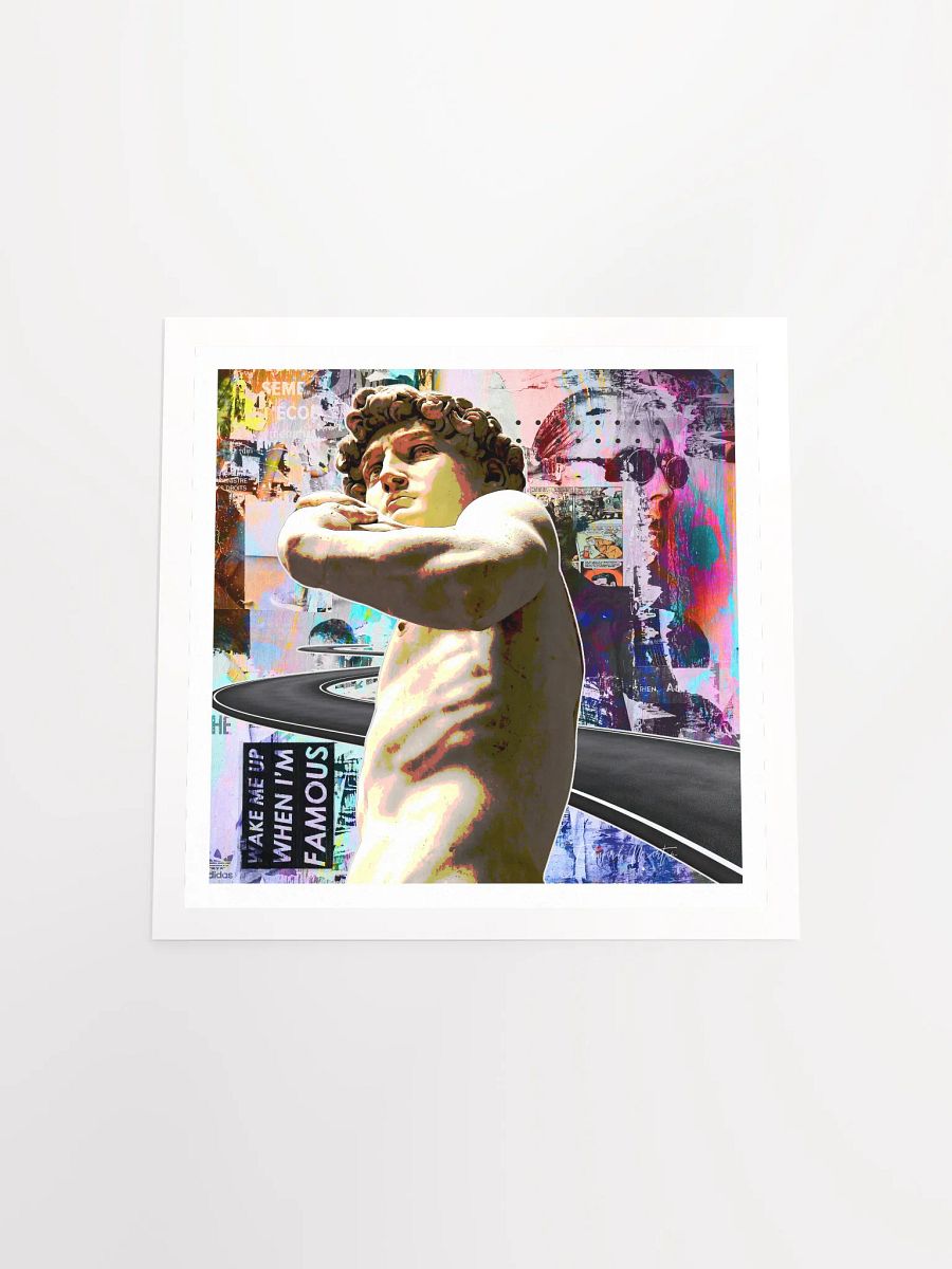 'Wake Me Up When I am Famous' by Edward Martin Mixed Media Collage product image (5)