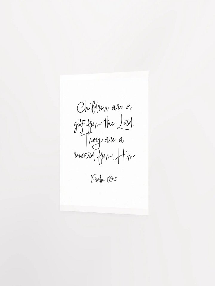 Children are a Gift - Print product image (2)