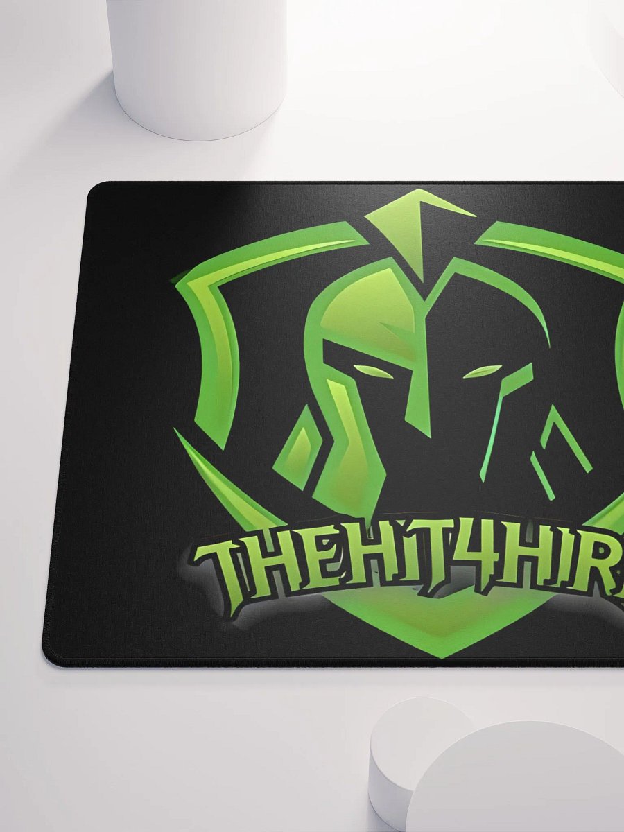 TheHit4Hire Logo Gaming Mouse Pad product image (6)