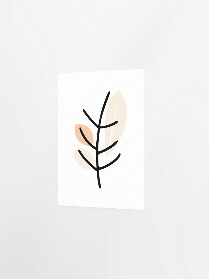 Stem & Silence Minimalist Poster product image (13)