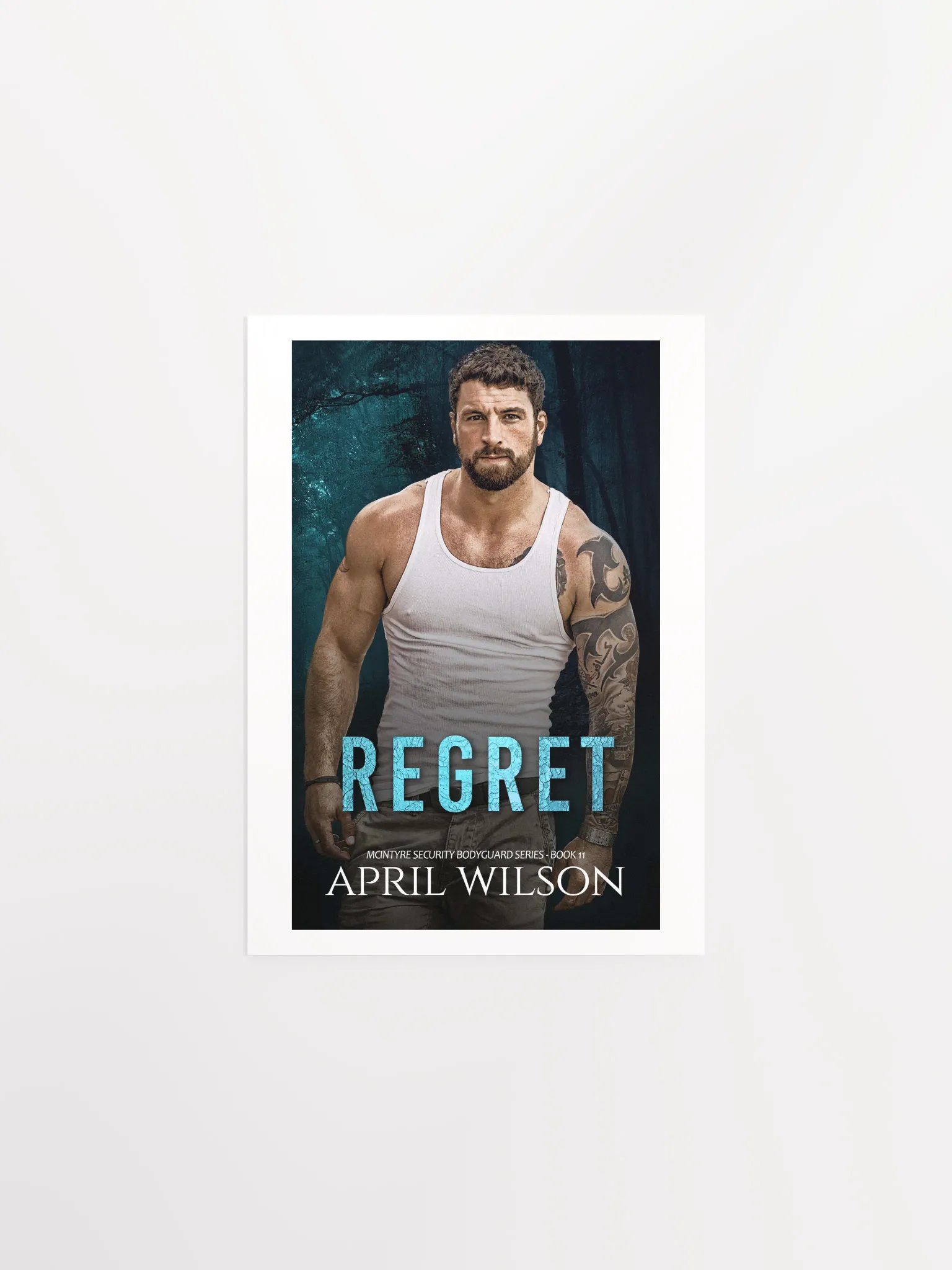 Poster - Regret book cover product image (1)