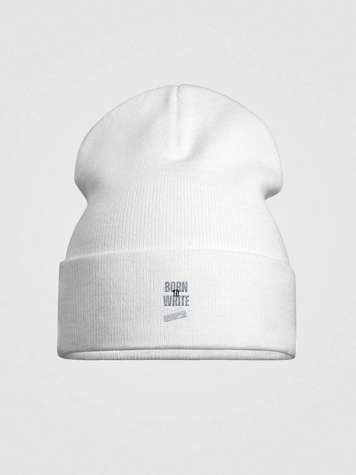 Born to Write Otto Knit Beanie product image (1)