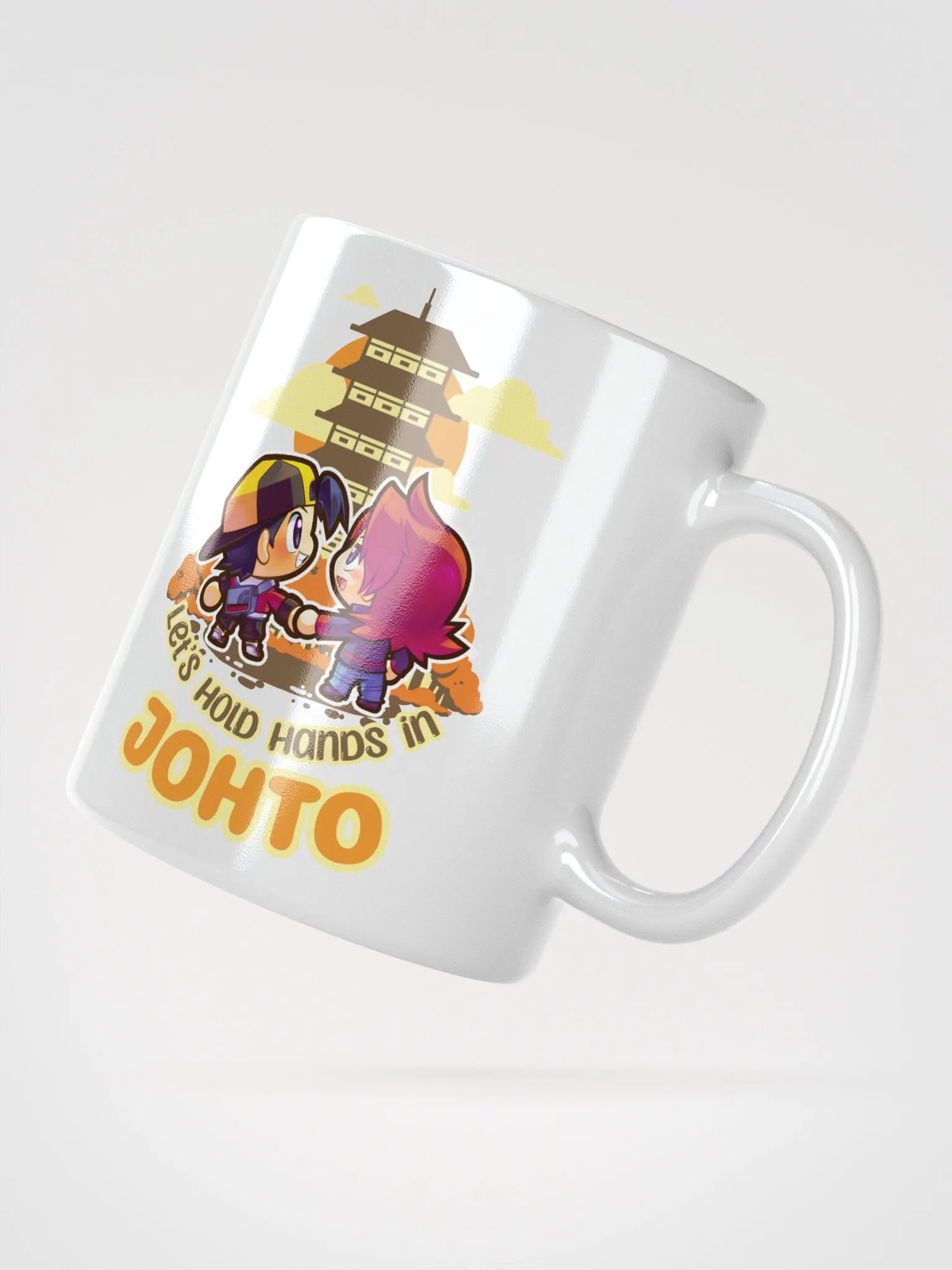 Let's Hold Hands in J Boys - Mug (White) product image (2)