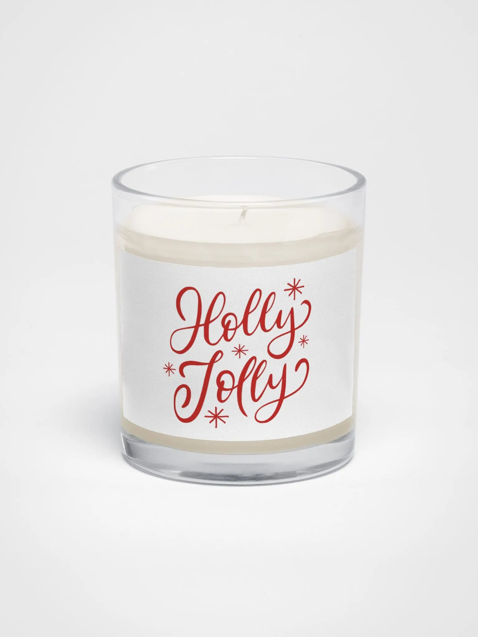 Holly Jolly Soy Wax Candle product image (1)