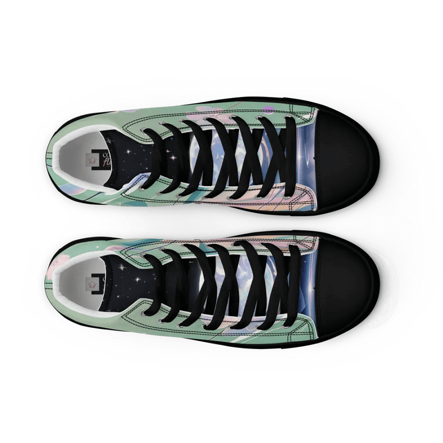 Whimsical Garden High Tops (Wind Element Inspired) product image (9)