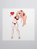 Valentine Bikini Teddy Sticker product image (2)