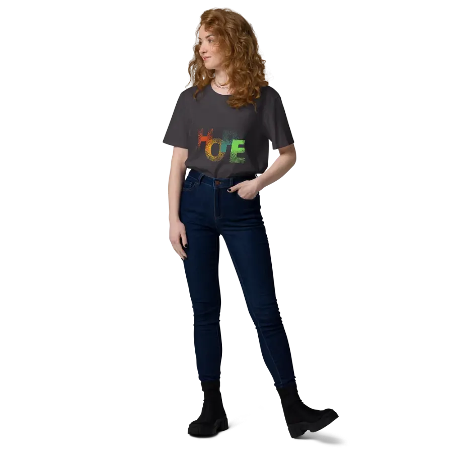 Vibrant Hope String Art T-Shirt product image (142)