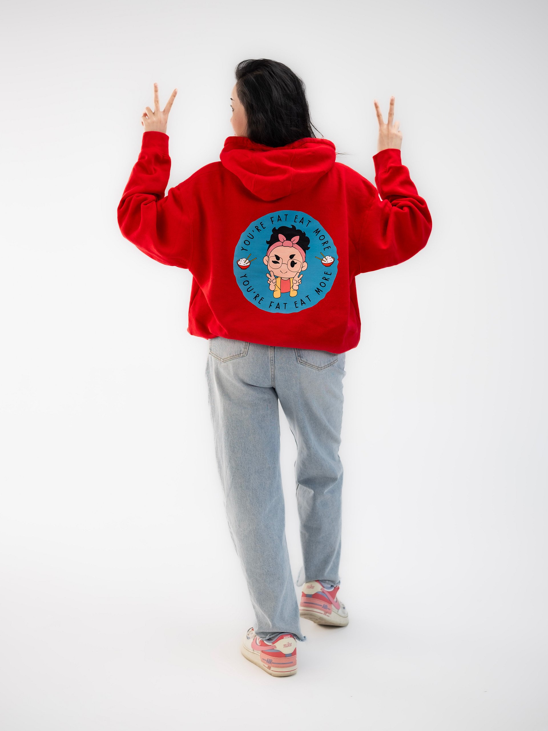 You're Fat Eat More Hoodie product image (2)