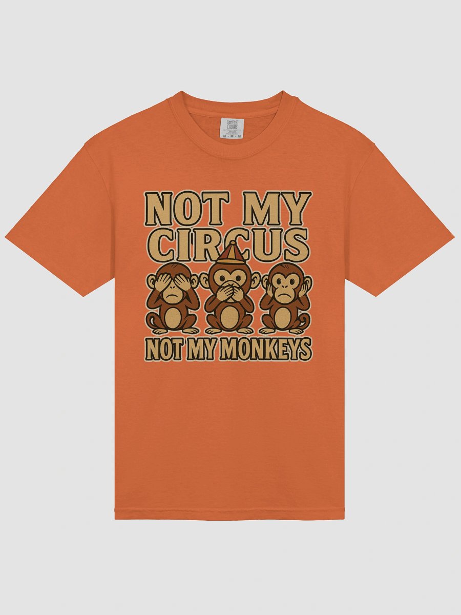 Not My Circus, Not My Monkeys Graphic Tee product image (29)