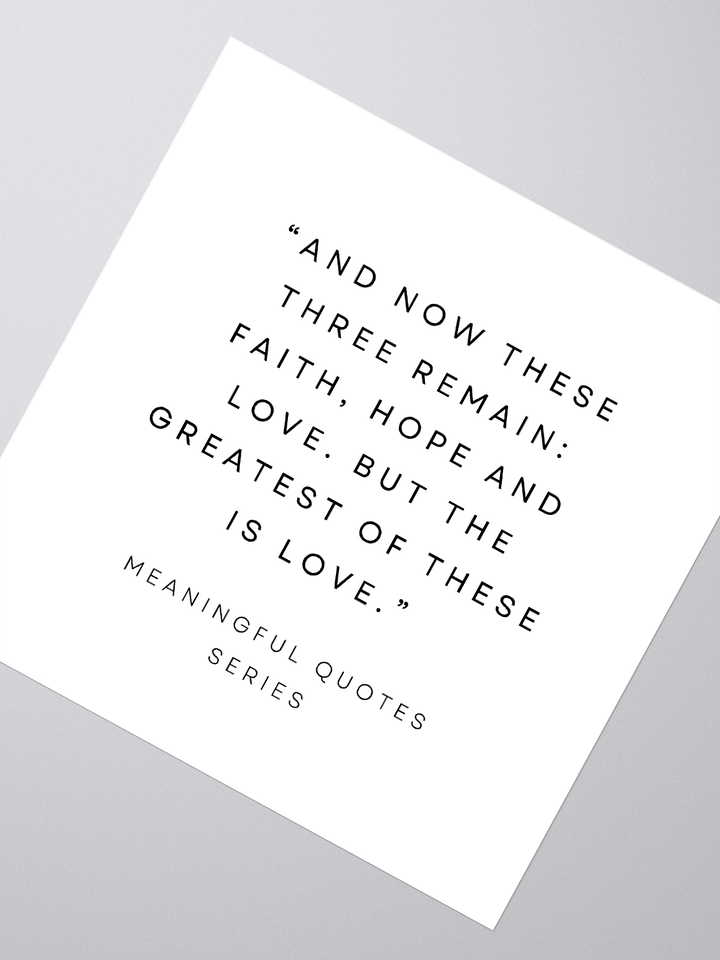 Faith, Hope & Love. product image (2)