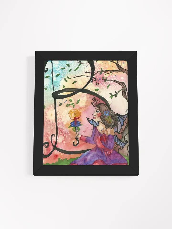 Fairy Alphabets - Letter B Framed Print product image (1)
